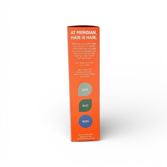 Meridian The Scrub Grooming Exfoliator 6 oz Vegan New In Box - Picture 5 of 5